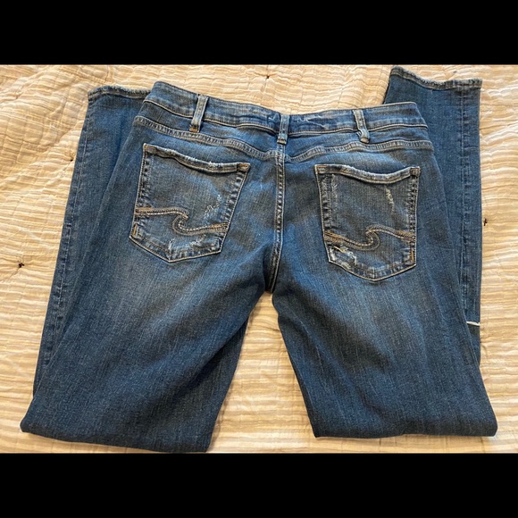 Women silver jeans - Picture 3 of 4